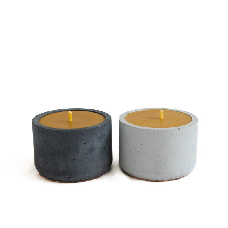 Bougies en pot